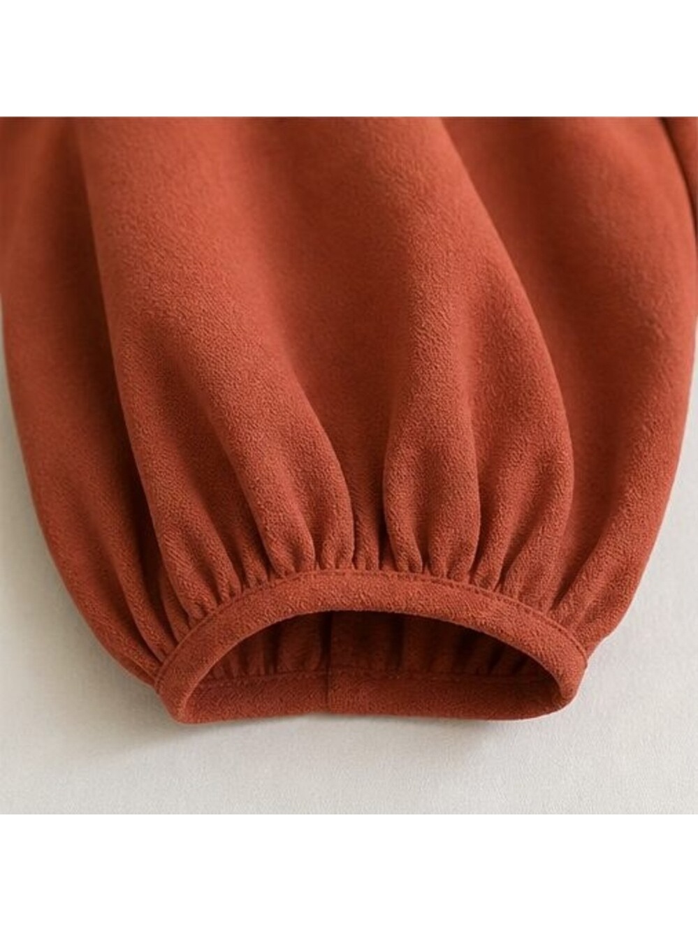 Rust Tunic Blouse - Picture 5 of 6